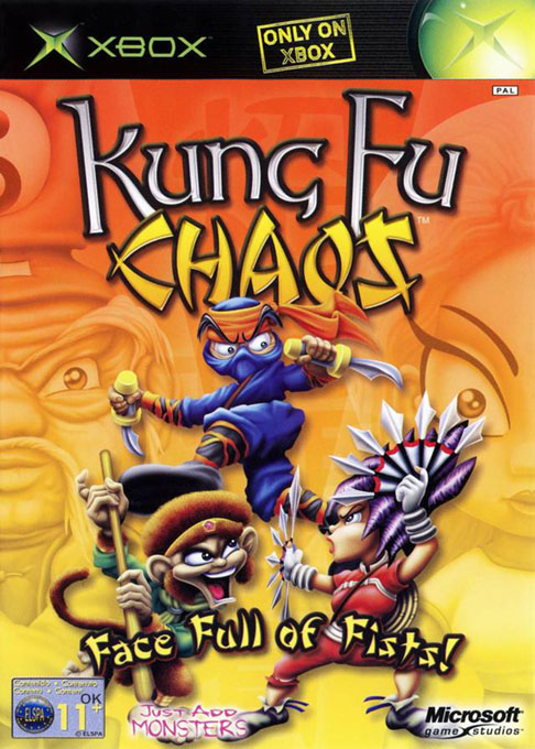 Kung Fu Chaos — box-2D (UK)