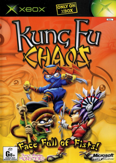 Kung Fu Chaos — box-2D (AU)