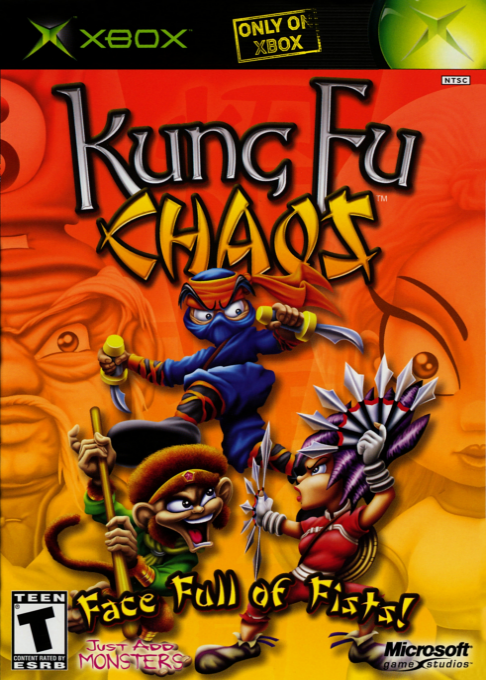 Kung Fu Chaos box art