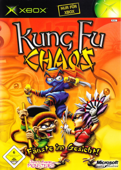 Kung Fu Chaos — box-2D (DE)