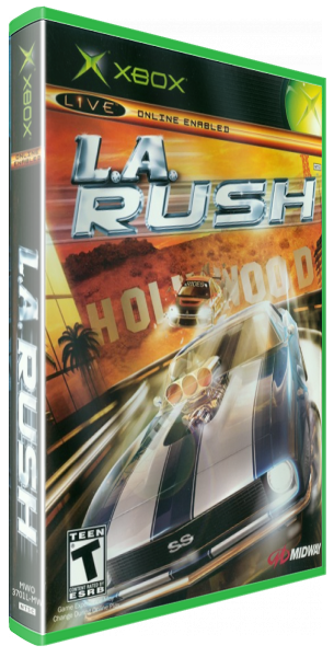 L.A Rush — box-3D (US)