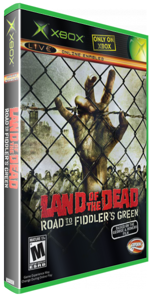 Land Of The Dead - Road To Fiddler's Green — box-3D (US)