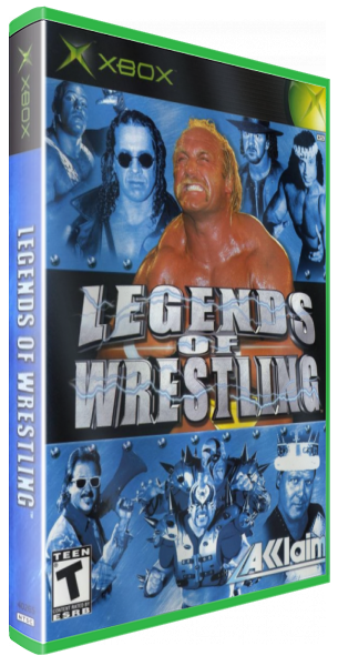 Legends Of Wrestling — box-3D (US)
