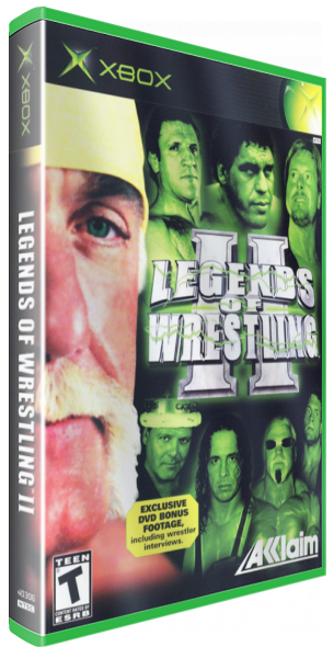 Legends Of Wrestling 2 — box-3D (US)