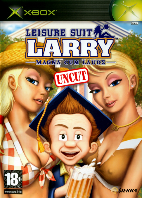 Leisure Suit Larry - Magna Cum Laude — box-2D (UK)