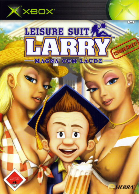 Leisure Suit Larry - Magna Cum Laude — box-2D (DE)