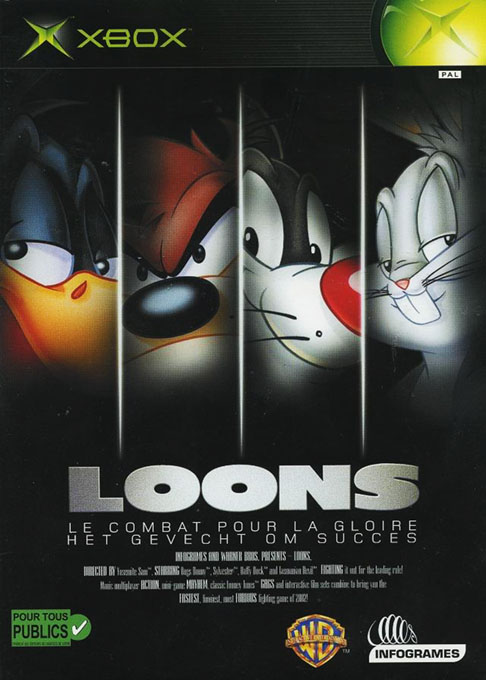 Loons - The Fight For Fame — box-2D (FR)