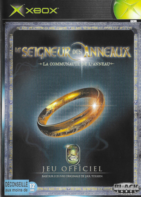 Lord Of The Rings, The - The Fellowship Of The Ring — box-2D (FR)