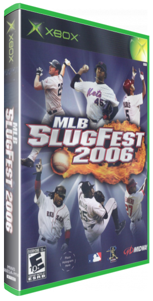 Mlb Slugfest 2006 — box-3D (US)