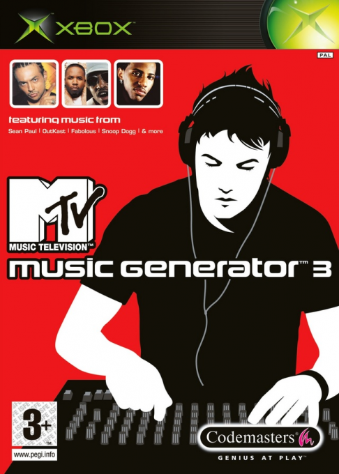 Mtv Music Generator 3 — box-2D (EU)