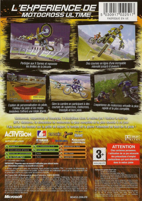 Mtx Mototrax — box-2D-back (FR)