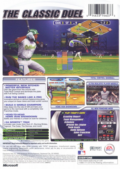 Mvp Baseball 2003 — box-2D-back (US)