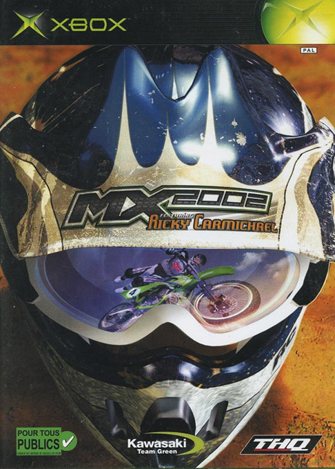 Mx 2002 Featuring Ricky Carmichael — box-2D (FR)