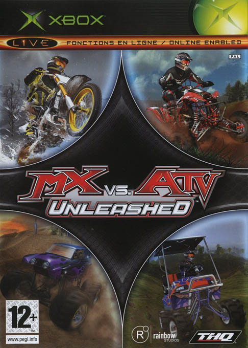 Mx Vs Atv Unleashed — box-2D (FR)