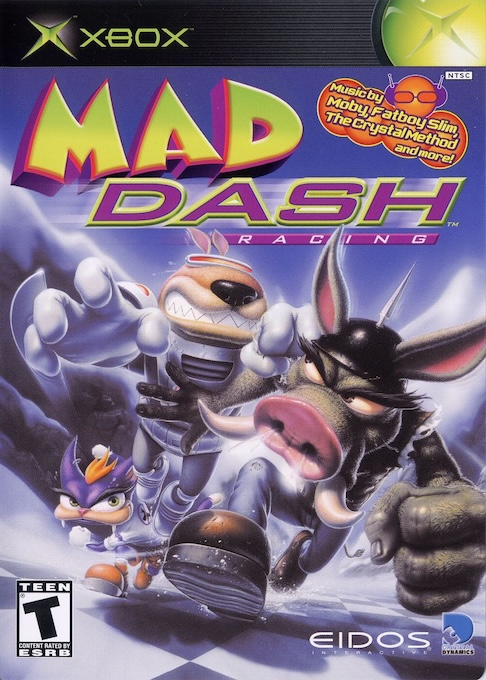 Mad Dash Racing box art