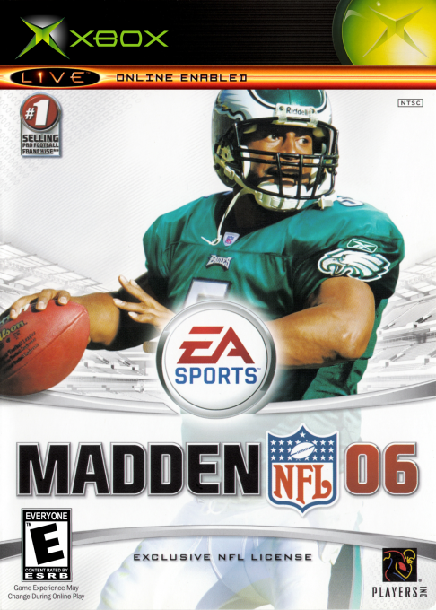 Madden NFL 06 box art