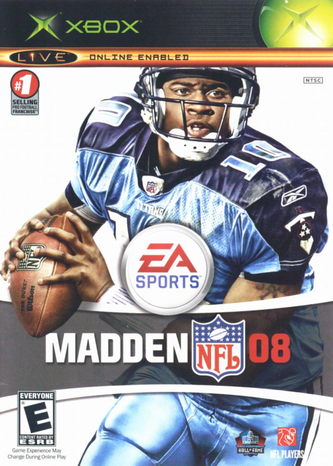 Madden NFL 08 box art