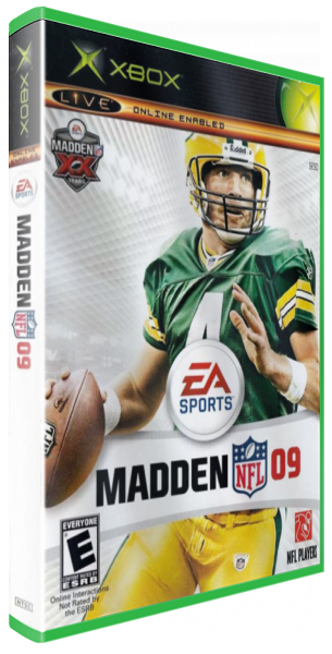 Madden Nfl 09 — box-3D (US)