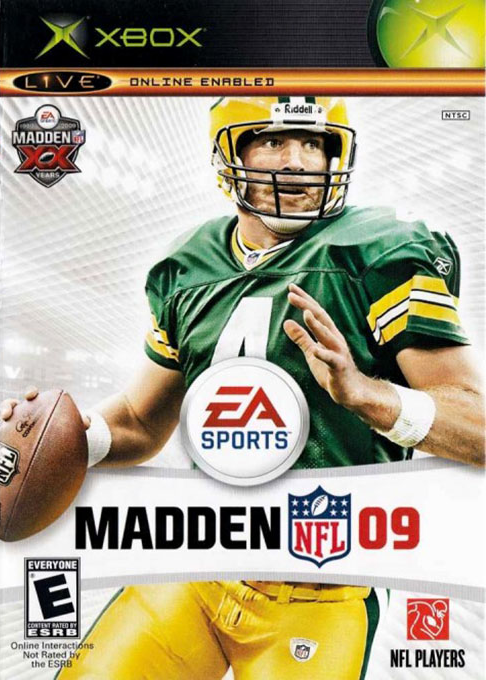 Madden Nfl 09 box art