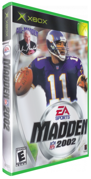Madden NFL 2002 — box-3D (US)