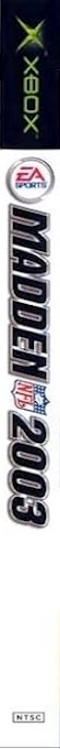 Madden NFL 2003 — box-2D-side (US)