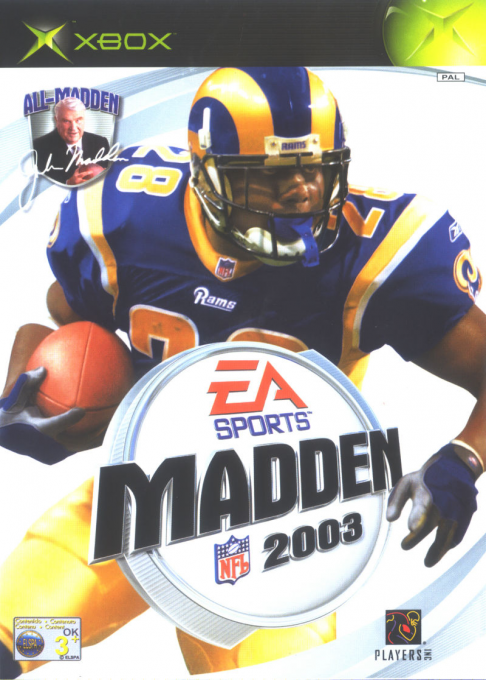 Madden NFL 2003 — box-2D (EU)