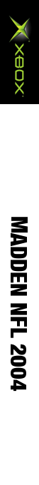 Madden NFL 2004 — box-2D-side (DE)