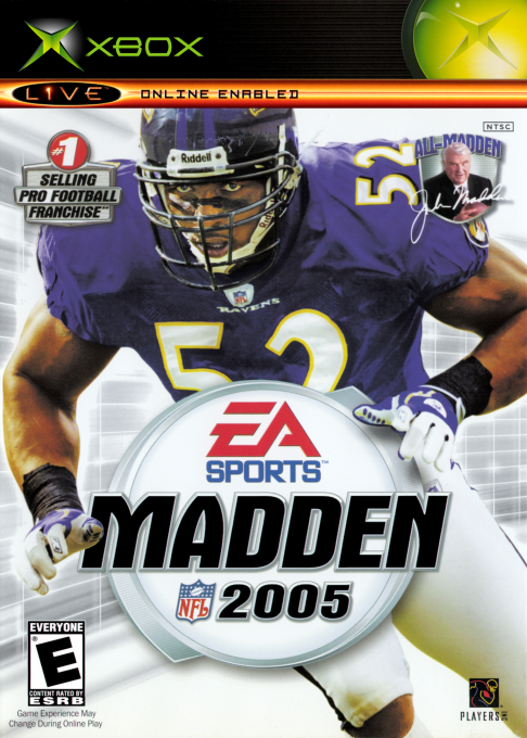 Madden NFL 2005 box art
