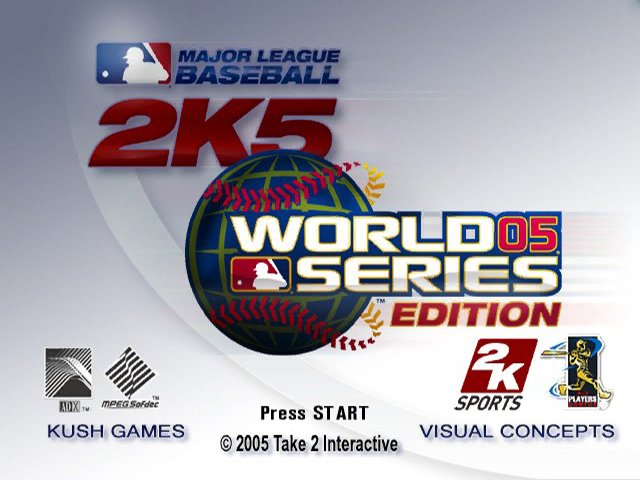 Major League Baseball 2K5 - World Series Edition — sstitle (US)