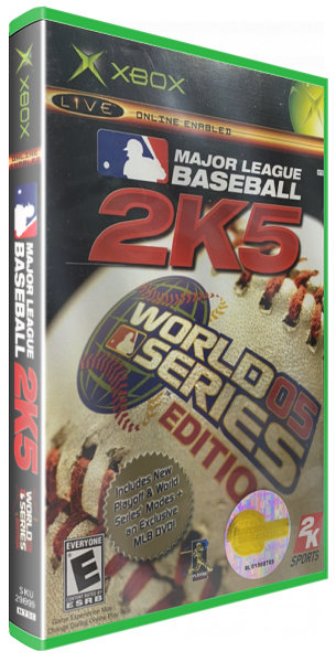 Major League Baseball 2K5 - World Series Edition — box-3D (US)