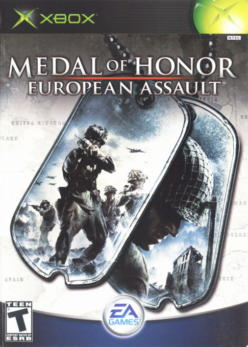 Medal of Honor - European Assault box art