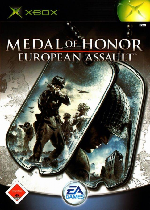 Medal of Honor - European Assault — box-2D (DE)