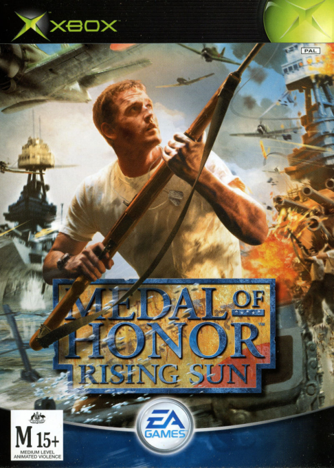 Medal of Honor - Rising Sun — box-2D (AU)