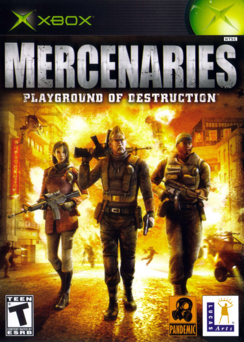 Mercenaries box art