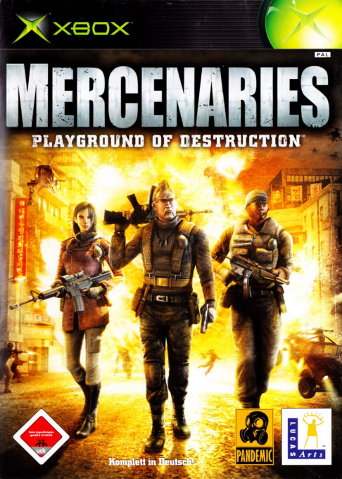 Mercenaries — box-2D (DE)