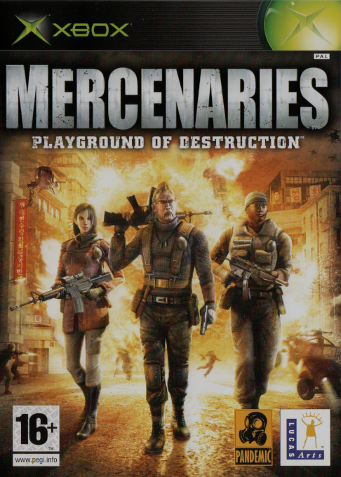 Mercenaries — box-2D (EU)