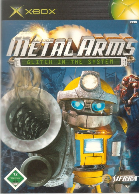 Metal Arms - Glitch In The System — box-2D (DE)
