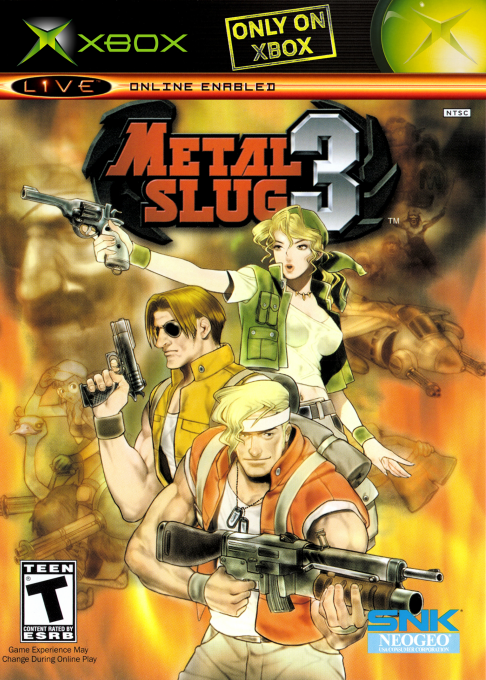 Metal Slug 3 box art