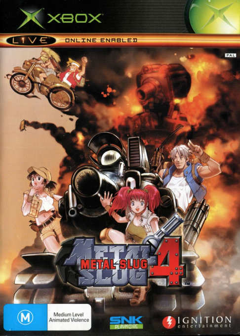 Metal Slug 4 box art
