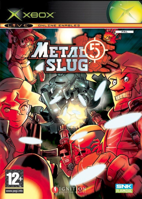 Metal Slug 5 box art