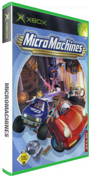 Micro Machines — box-3D (DE)