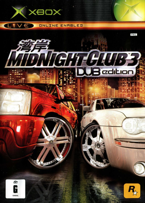 Midnight Club 3 - Dub Edition — box-2D (AU)
