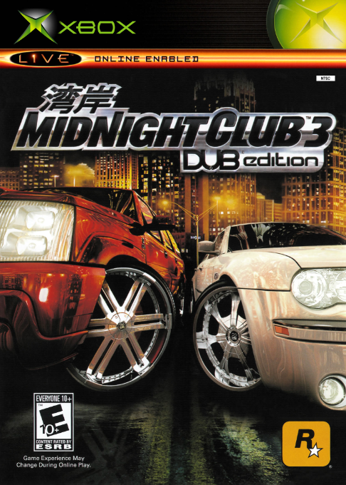 Midnight Club 3 - Dub Edition box art