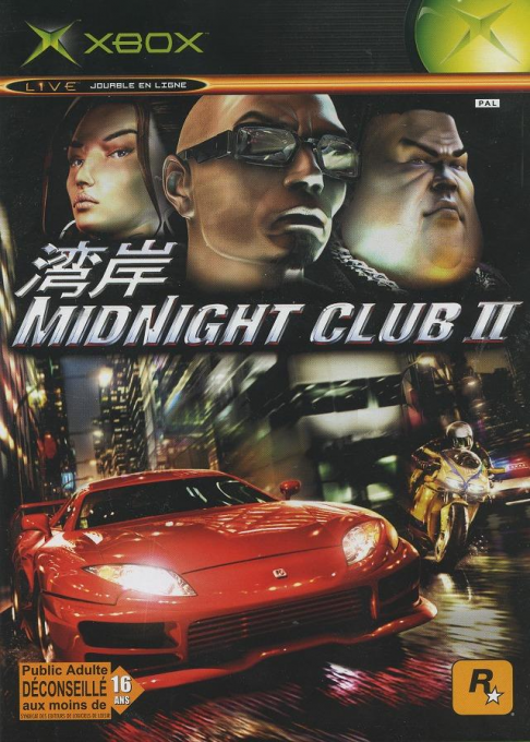 Midnight Club 2 — box-2D (FR)