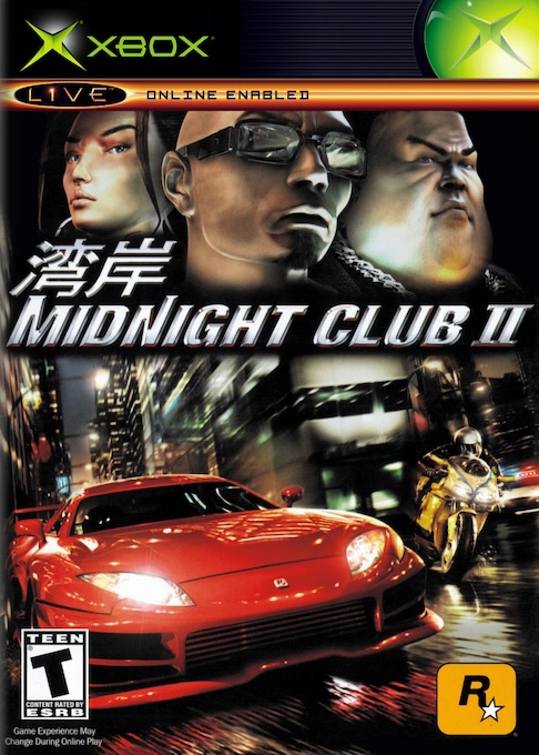 Midnight Club 2 box art