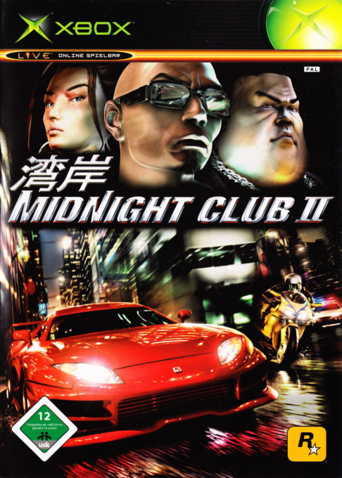 Midnight Club 2 — box-2D (DE)
