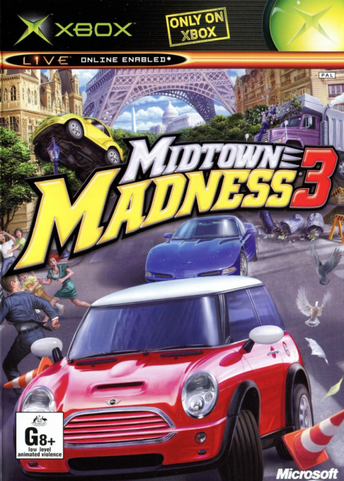 Midtown Madness 3 — box-2D (AU)