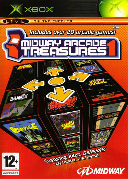 Midway Arcade Treasures — box-2D (NL)
