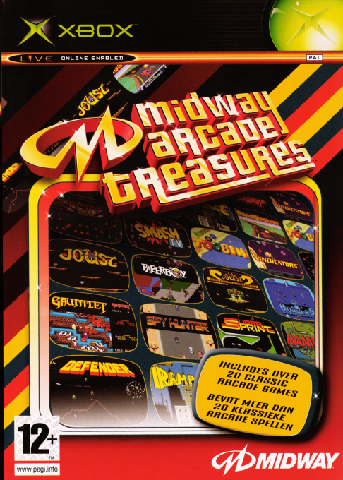 Midway Arcade Treasures — box-2D (EU)