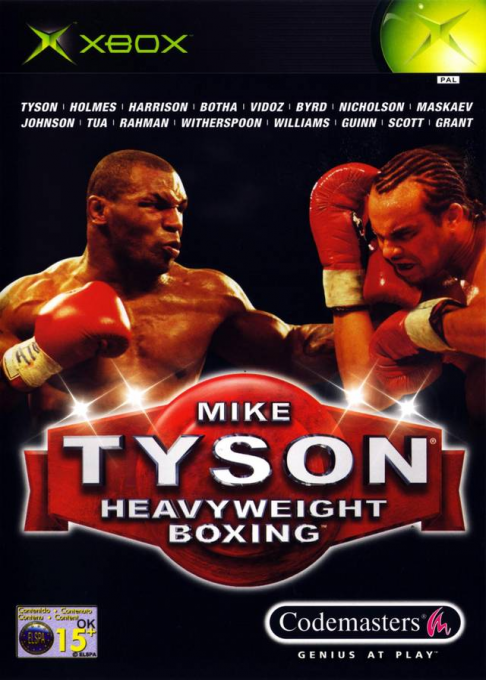 Mike Tyson Heavyweight Boxing — box-2D (UK)